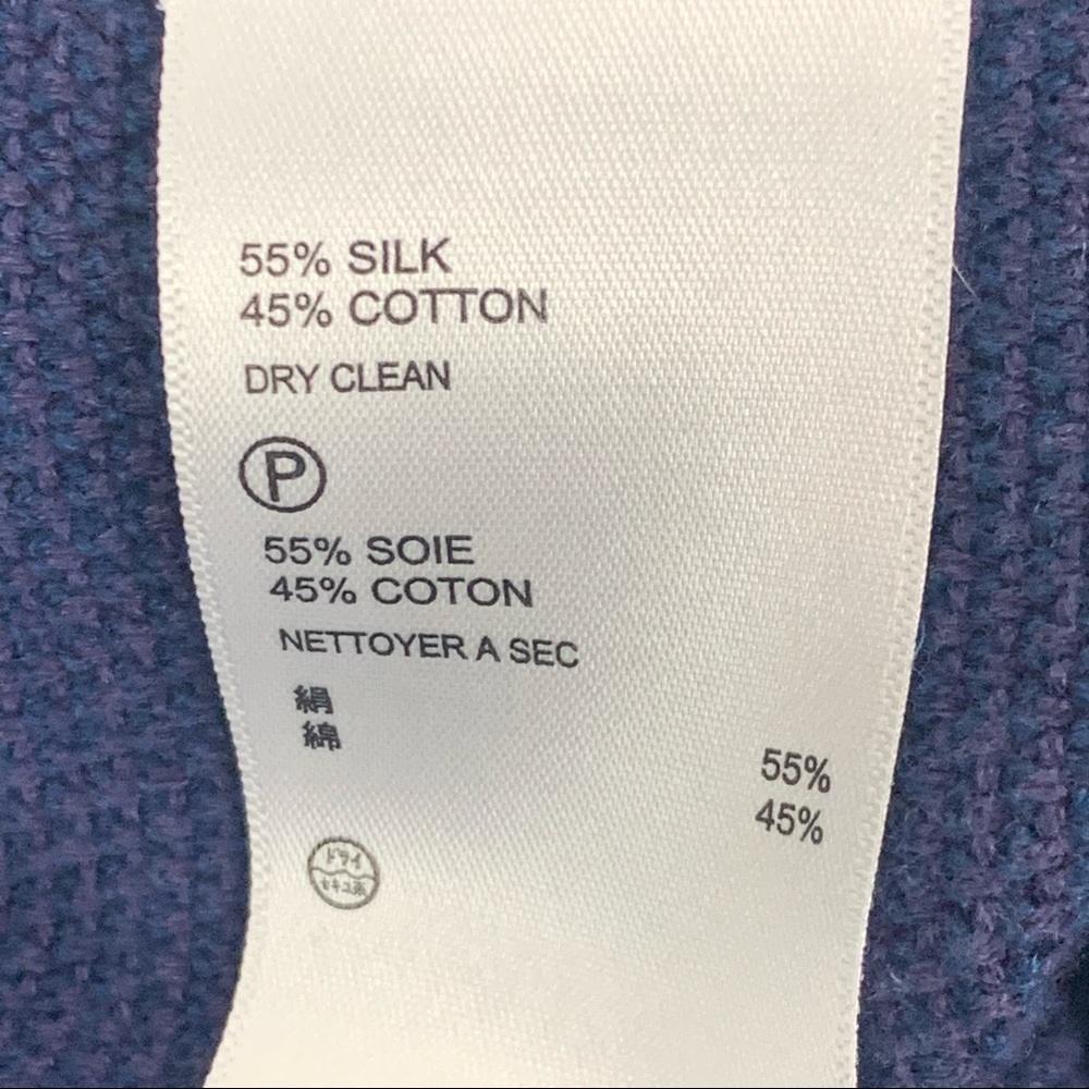 Men’s Tommy Bahama Purple Indigo Sweater XL - Picture 8 of 8